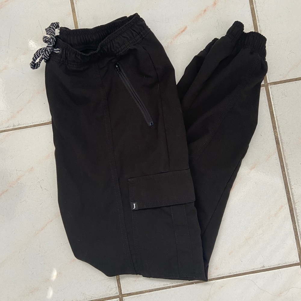 Jaanuu Mesh-Enhanced Jogger Pant Black